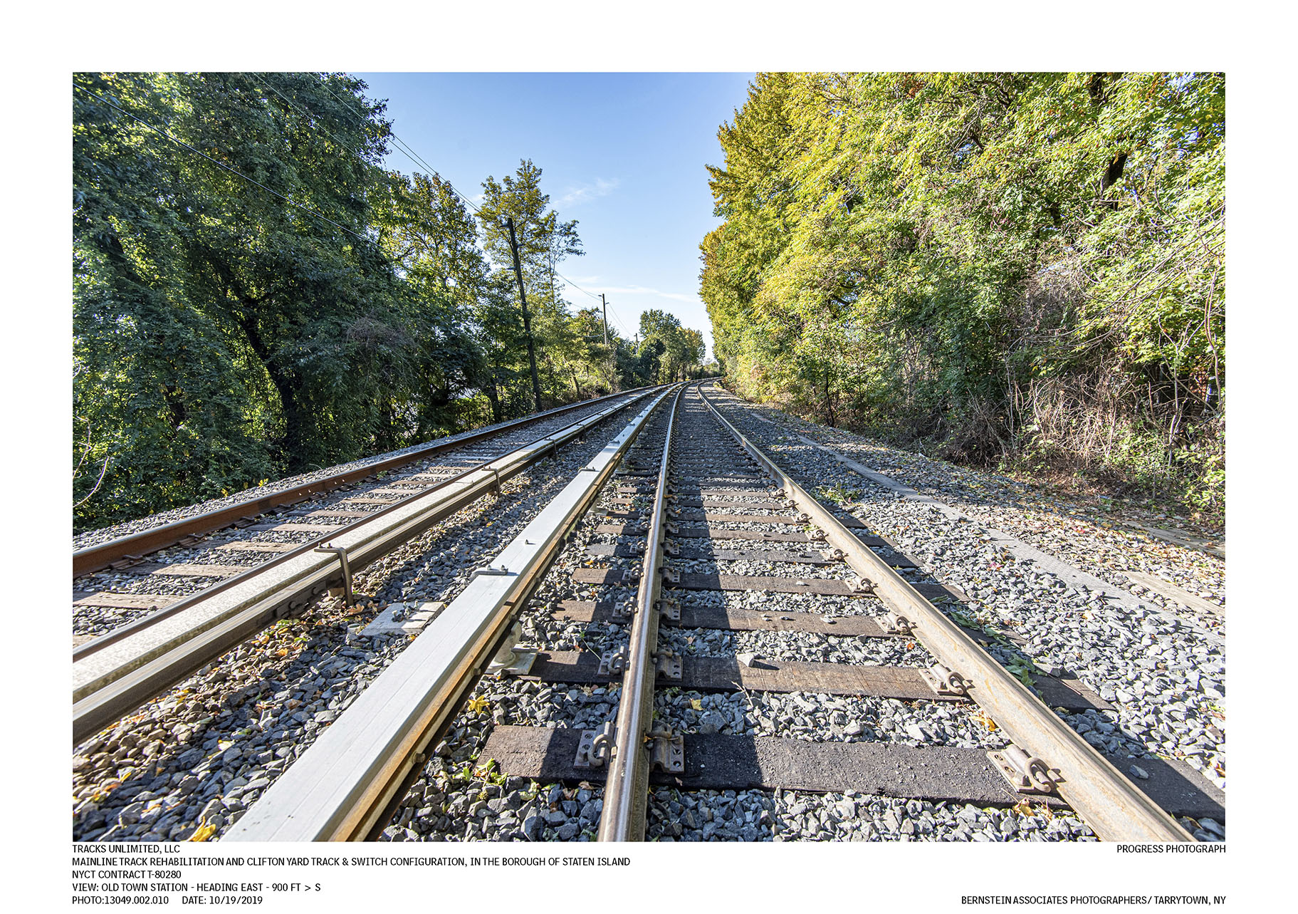 MAINLINE TRACK REHABILITATION AND CLIFTON YARD TRACK & SWITCH CONFIGURATION, IN THE